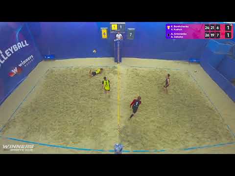 17:30 K. Borshchenko / V. Kushch - A. Antonenko / A. Zabuha 02.09.2022 | Winners Beach Volleyball