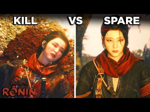 Kill vs Spare Twin Blade (ALL CHOICES) - Rise Of The Ronin