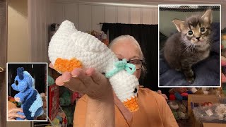 Crocheting Smalls & a Dragon Plus a Peek at The Kittens