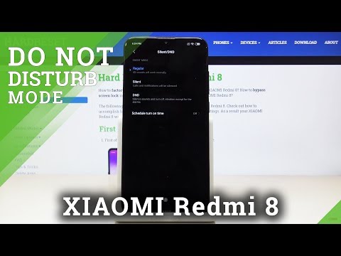 How to Activate Do Not Disturb Mode in XIAOMI Redmi 8 – Silent Mode