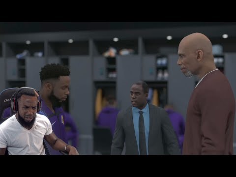 Kareem Abdul-Jabbar Teaching Me How To Fix My HAIRLINE! NBA 2k19 MyCareer Ep.21