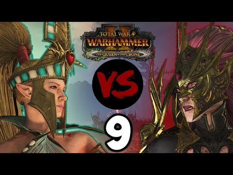 RETURN OF THE BLOOD VOYAGE! Total War: Warhammer 2 - High Elves VS Dark Elves w/ MrSmartDonkey #9