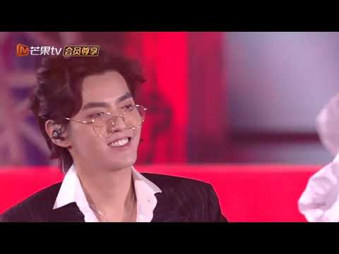 [1080P] 191231 Kris Wu -( Big Bowl Thick Noodle )Performance at Hunan TV New Year Countdown Concert