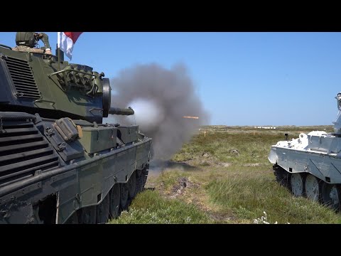 Leopard Tank and Centurion Tank LIVE FIRE