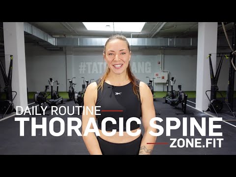 Brustwirbelsäule mobilisieren und Verspannungen lösen in 5 Minuten - so geht's!  | Zone.fit