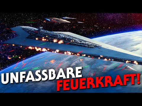 The Executor-class Super Star Destroyers really were that ridiculously overpowered!