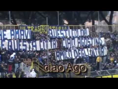 01.12.12 JUVE STABIA - CITTADELLA: TIFO (CIAO AGO)