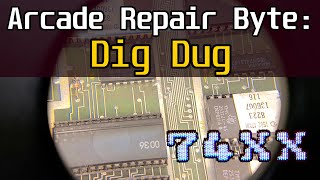 Arcade Repair Byte - Atari Dig Dug Not Booting