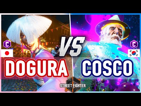 SF6 🔥 Dogura (AKI) vs Cosco (JP) 🔥 Street Fighter 6