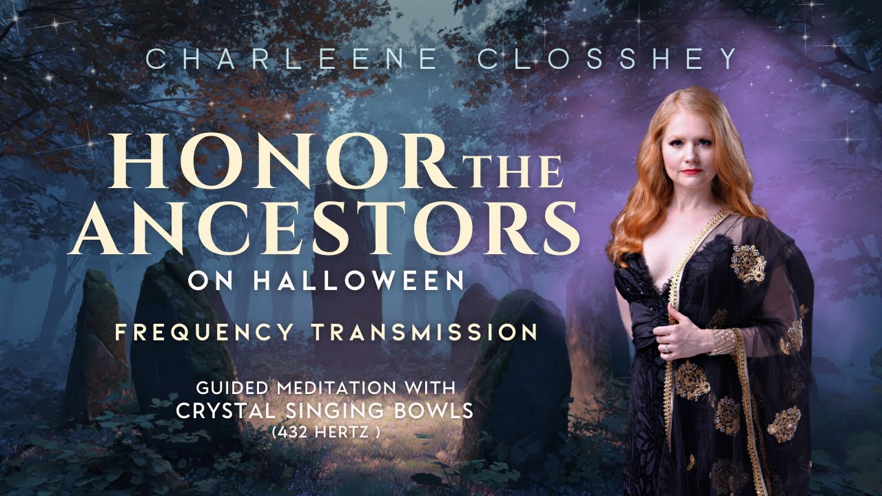 SAMHAIN Honor the Ancestors 🪦 Guided Meditation Sound Bath 432 Hz  Clear Karma, Receive Wisdom