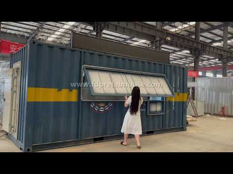 20ft Container Transformation Cafe