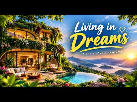 Living in Dreams  World's Most Beautiful Nature Dream Home  Peaceful Luxury House Tour