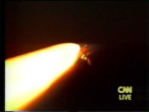 STS 61 Hubble repair 01 Lancering Endeavour CNN 1993 12 02