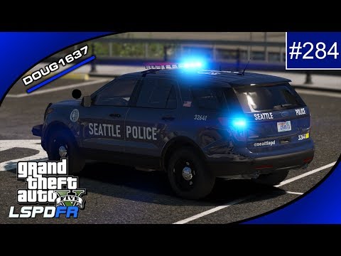 GTAV-LSPDFR Day-284 Seattle Police (City Patrol) Road to 5K!!!