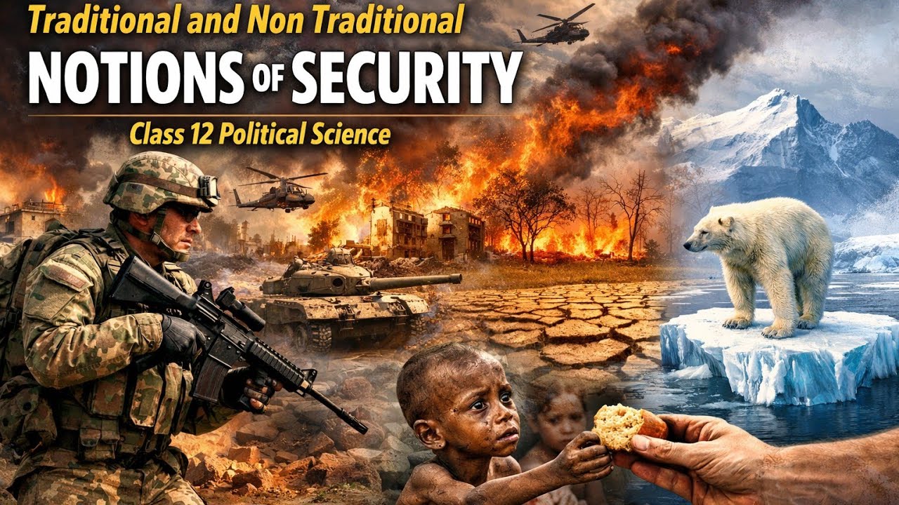Traditional and Non Traditional Notions of Security - Class 12 Political Science