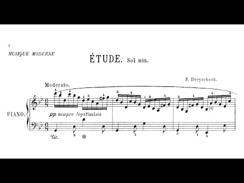 Felix Dreyschock - Etude in g minor