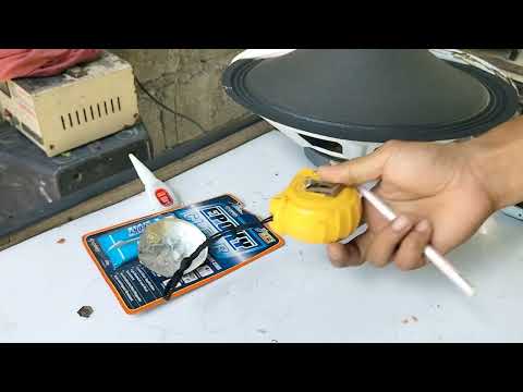 Restoring a speaker came from junkyard. #15 STARVOX SPEAKER 