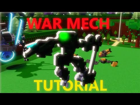 WAR MINI MECH Tutorial! | Roblox Build a Boat
