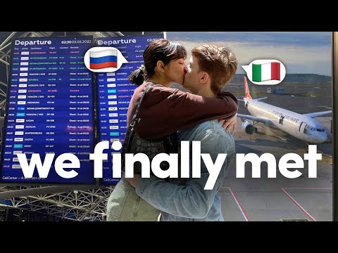 meeting my boyfriend for the first time | long-distance relationship story