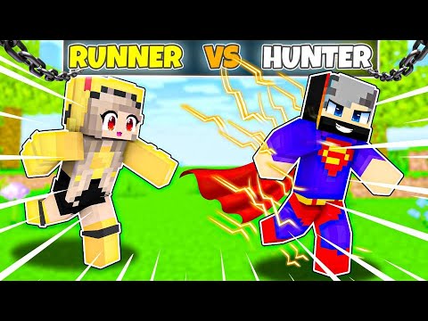 Insane Minecraft Speedrunner VS Hunter Showdown!
