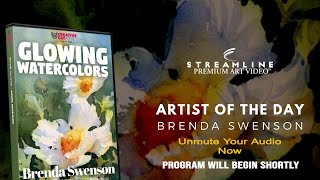 Brenda Swenson “Glowing Watercolors” **FREE LESSON VIEWING** video