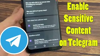 How To Enable Sensitive Content on Telegram 2025 (Android & iOS)
