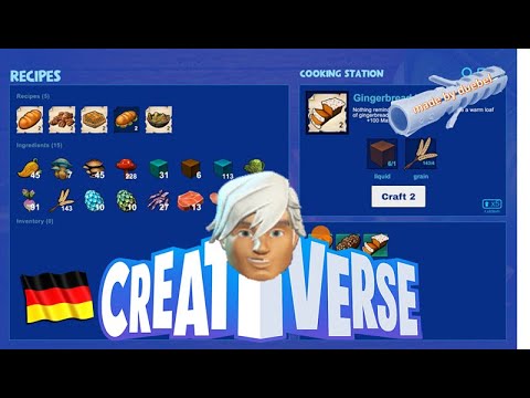 Creativerse: Tutorial Nr. 4 - Anbau von Pflanzen, Zubereitung von Nahrung