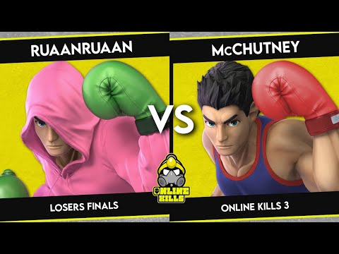 RuaanRuaan (Bayonetta/Little Mac) vs McChutney (Little Mac) - Online Kills 3 - Losers Finals