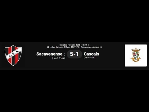 SG Sacavenense - Cascais 2017/2018