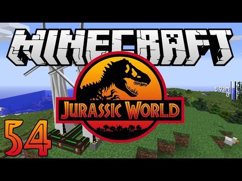 Minecraft: Jurassic World - Ep. 54 - "MORE WIND POWER!" (Rexxit Modpack)