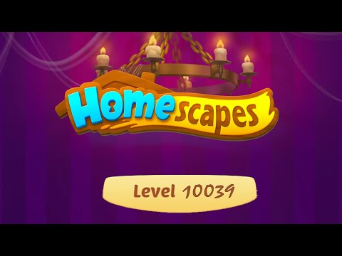 HomeScapes level #10039 Walkthrough