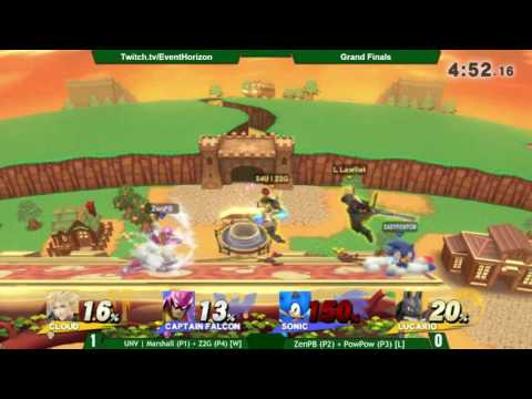 Construct 52 - UNV Marshall+Z2G vs ZenPB+PowPow - Smash 4 Doubles GF