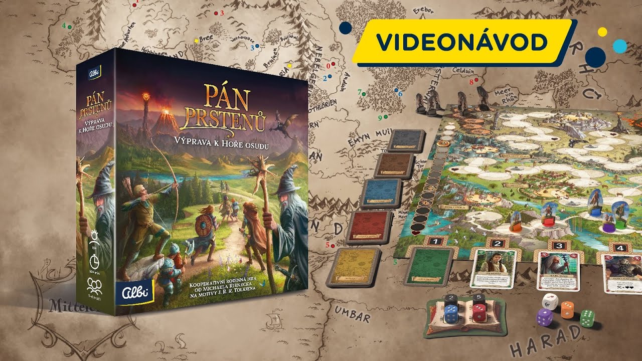 Albi - Pán prstenů - Výprava k Hoře osudu - video návod