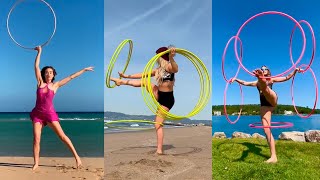 Best Hula Hoop Tricks and Hoop Dancing TikTok Compilation 2024 #hulahoop
