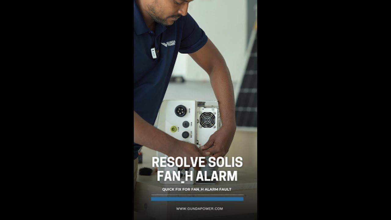 🔧 Resolve Solis Fan H Alarm 🚨 [QUICK FIX VIDEO]