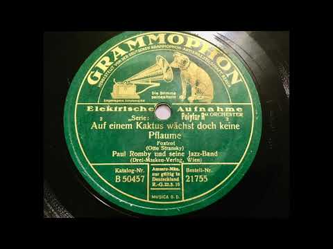 Paul Romby & seine Jazzband  -  Auf einem Kaktus wächst doch keine Pflaume