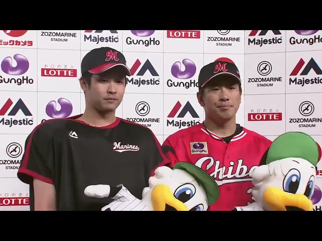マリーンズ・角中選手・種市投手ヒーローインタビュー 2019/9/22 M-F