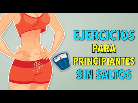 EJERCICIOS MUY SENCILLOS PARA PRINCIPIANTES - PÉRDIDA DE PESO SIN SALTOS
