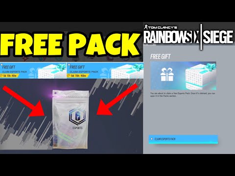HOW TO GET *FREE* ESPORTS PACK - Rainbow Six Siege