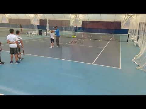 20170920 ARIEL EXCELLENT HIGH CATCHES AT THE CHANDOS TENNIS CLUB