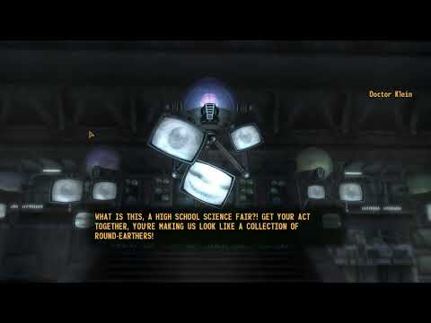 My favorite bit of dialogue in Old World Blues