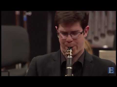 Mozart Clarinet Concerto in A major KV 622 1st mvt/ Ángel Martín, Peter Eötvös, Orquesta Freixenet