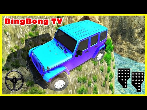 Off Road 4x4 Jeep Driving Simulator Prado hill Drive - Offroad Car Driver 2021 | Android Gameplay