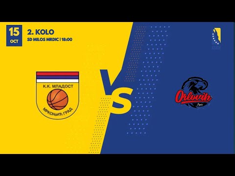 KK Mladost vs KK Orlovik - 2.kolo - KSBIH - 2023/2024