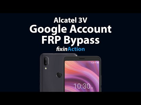 Easy Bypass Alcatel 3V 5032W FRP Google Account Removal without PC New