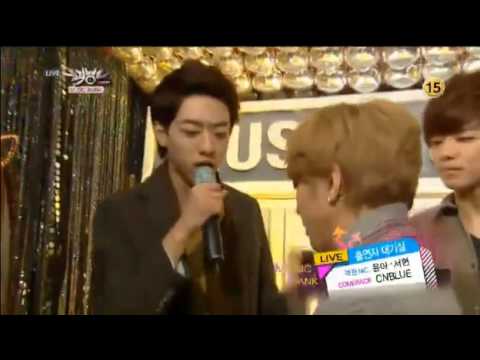 130118 Backstage with CNBlue and MC SNSD Seohyun Yoona