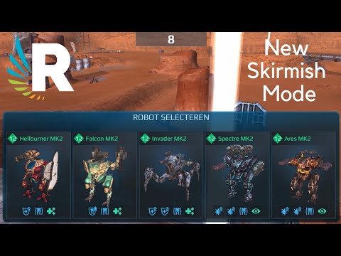 War Robots: New Skirmish Mode - New Ares Paintwork [2.1 Million Damage - 8 Kills]