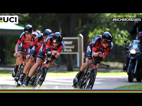 Men's Team Trial Highlights - 2015 Road World Championships, Richmond, USA