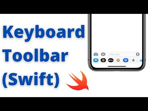 Keyboard Toolbar for Textfield (Swift 5, Xcode 12, iOS Development 2020)