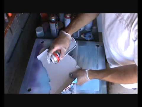 comment appliquer peinture aerosol